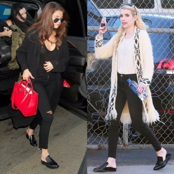 Robert Clergerie Alice Purple Plum Velvet Slip on Mules Sz 5.5 New w/ Box - Picture 2 of 15